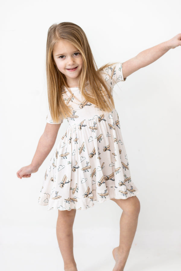 plane-fun-dream-ruffle-dress Dream-Big-Little-Co-pajama-baby-blanket